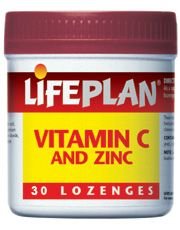 Lifeplan Vitamin C & Zinc 30 lozenges
