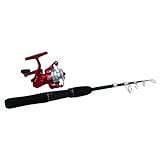 Shakespeare Medium Action Travel Mate Telescopic Kit Combo