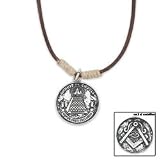 MasonicCoinPendentNecklace