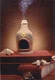 Chiminea Fireplace Burner With Pinon Natural Wood Incense - Incienso De Santa Fe