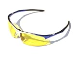 from Ladgecom Ladgecom Sports Sunglasses with Smoke Lenses and Spare Yellow Lens with Case and Cloth