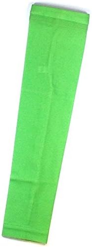 Sleeve Style Compression Arm Sleeve (1 Sleeve) (Lime Green, Large)