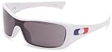 Sonnenbrille Oakley France Antix polished white warm grey