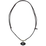 Georgia Bulldogs Men's Leather Cord Necklace $15.99