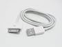 C�ble de chargement et de donn�es USB pour iPod / iPhone Blanc