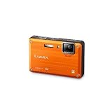 Panasonic Lumix DMC-TS1 12MP Digital Camera with 4.6x Wide Angle MEGA Optical Image Stabilized Zoom and 2.7 inch LCD (Orange)