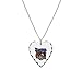Necklace Heart Charm POWMIA Some Gave All Eagle Necklace Heart Charm POWMIA Some Gave All Eagle