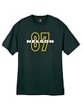 Mens Nelson 87 Dark Green T Shirt Size Medium
