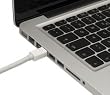 qCable mini Displayport-zu-HDMI-Adapter f�r Video- und Audio-�bertragung wei�