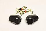 Flush Mount LED Turn Signals - Smoke - Kawasaki Ninja 98-06 ZX6R 636, 96-03 ZX7R, 98-03 ZX9R, 04-05 ZX10R, 00-05 ZX12R, 05-08 ZZR600 ZZR 600