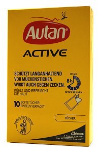 Autan Active Tuecher 10er