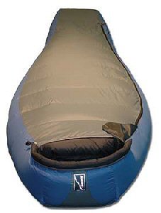 Backside 800 20 Degree Down Sleeping Bag BlueGraphite