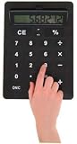 Giant Kikkerland Desktop Calculator Black