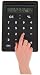 Giant Kikkerland Desktop Calculator Black