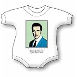 Pop Art President Arnold Baby Ultrasoft Onesie