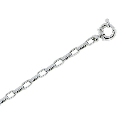 Karat Platinum Anchor Link Bracelet, 7.5
