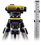 CST/Berger 55-SLVP24ND 24X Automatic Optical Level Kit with Tripod, Rod, and Carrying Case