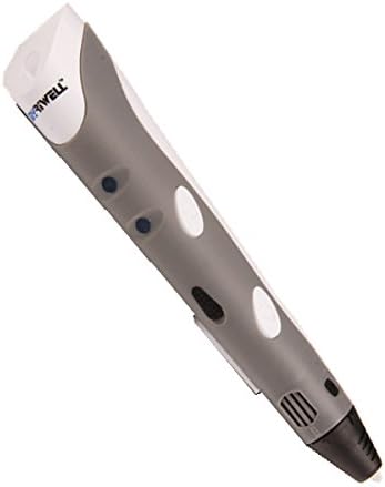 3d Drawing Pen 3d Printing Pen for 3d Drawing + Arts + Crafts Printing Gray Color with 15m Free Refill