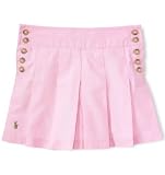 Polo Ralph Lauren - Girls Polo Ralph Lauren Pink Chino Skirt Size 2T-6X