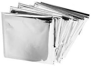 Pointells Emergency Mylar Thermal Blankets, 52" X 84"