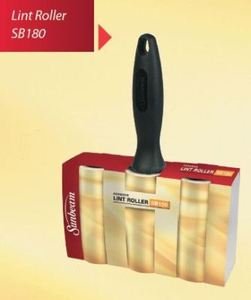Sunbeam SB180 Lint Garment Roller Cleaner w/2 Refills