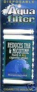 30 Disposable Aqua Holders/filters + 20 Nic Away Filters.
