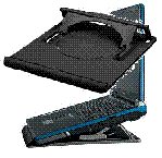 City Travel Guides Discounted  PC Hardware : Notebook-Ständer -Neigung 7 stufig verstellbar, 0 bis ca. 20 Grad, mit integrierter Drehscheibe für 360° Drehungen z. B. bei Präsentationen