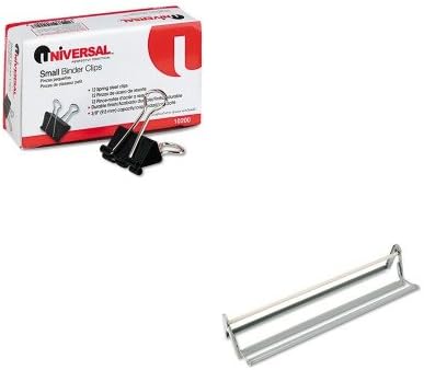 KITUFSA50036UNV10200 - Value Kit - Bullman Steel Blade Roll Cutter for Up to 9amp;quot; Diameter Roll (UFSA50036) and Universal Small Binder Clips (UNV10200)