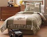 Alpha Bravo Charlie Full / Queen Quilt with 2 Shams