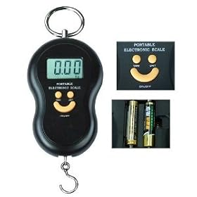 40kg, Advanced Digital Luggage Scale Fishing Scales(Portable Electronic Scales)By MacallenTM
