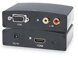 VGA + Audio to HDMI Multimedia Digital Converter (100~240V AC)