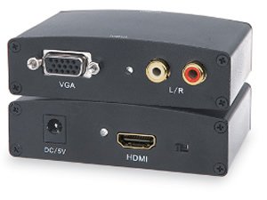 HDE VGA and Audio to HDMI Converter