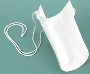 Heel guide rigid sock aid