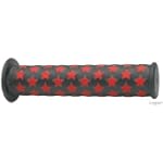 All-City BMX Star Grips Black/Red