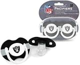 Americans Sport's Oakland Raiders Pacifiers - 2 Pack