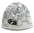 Mens Bioworld Super Mario Bros. Collage Printed Beanie Hat