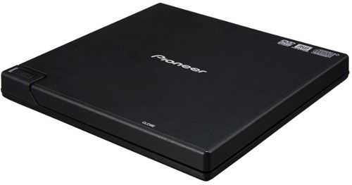 パイオニア USB2.0外付軽量クラムシェルタイプポータブル DVD-Sマルチドライブ DVR-XD09J