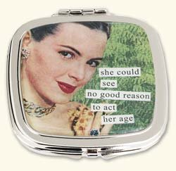 HealthPersonalCare: Act Her Age Compact Mirror