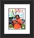 Framed Vladimer Guerrero Los Angeles Angels Photograph