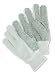 Workforce Industrial Men's Plastic Dots Cotton Canvas Glove, 8 Ounces, Knit Wrist - 12 Per Package