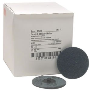 Scotch_Brite Roloc Surface Conditioning Discs _ 2 UltraFine_Gray 25_Pack