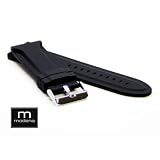 26mm Thick MODENA Italian Rubber watch strap for Panerai, Grand Lupah, etc.