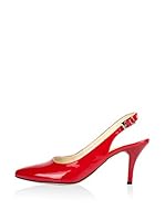 Massimo Castelli Zapatos de talón abierto (Rojo)