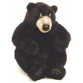 Aromatherapy Herbal Heatable Animal – Warm Whiskers Black Bear