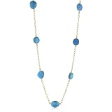Devon Leigh Turquoise in 24k Foil Vermeil Neck