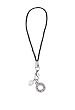 Cell Phone Charm - C38 - Open Circle and Bead