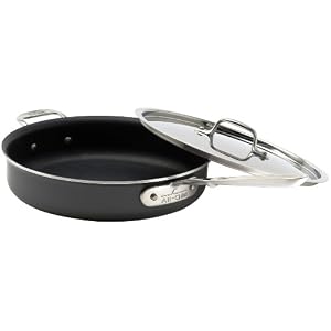 All Clad LTD2 3-Quart Nonstick Saute Pan by All-Clad