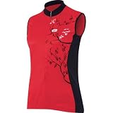 Louis Garneau 2009 Women's Tokyo Sleeveless Cycling Jersey - Tokyo Red - 9820425-89Y