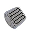 Stainless Steel High Polished Ring - Size: 8-12