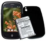 Cameron Sino Palm Pre Extended high Capacity Battery 2250 mAh with Black Back Cover